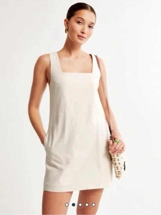 Abercrombie & Fitch Dresses & Skirts - Abercrombie & Fitch linen-blend mini dress